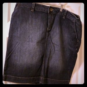 Jean skirt